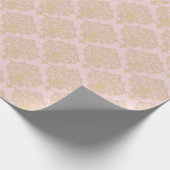 Gift Wrapping Paper Luxury Brocade Jacquard Damask Geschenkpapier (Ecke)