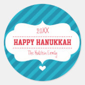 GIFT WRAPPING STICKER SIEGEL:: Bugstrahlstreifen (Vorderseite)