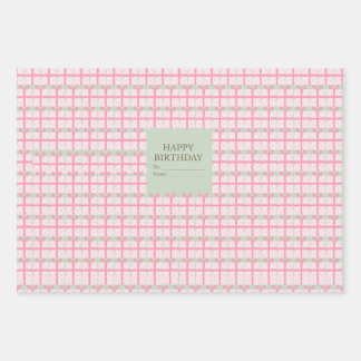 Gift wrapping supply  geschenkpapier set