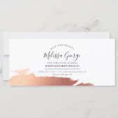 GIFT-ZERTIFIKAT hübsches, schicken Goldgold der Ro (Rückseite)