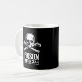 Gift-Zombie Trioxin 3-4-5 Dämmerung der Toten Kaffeetasse (Vorderseite Links)
