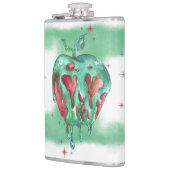 Giftapfel Vinyl-Wrapped Flask Flachmann (Links)
