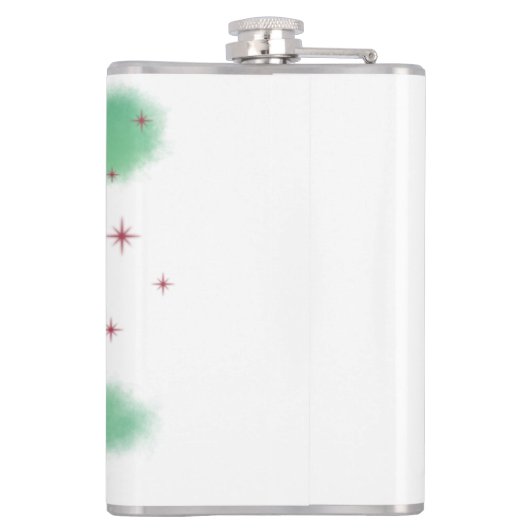 Giftapfel Vinyl-Wrapped Flask Flachmann (Rückseite)