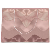 Giftbeutel rosa Muster Große Geschenktüte (Vorderseite)