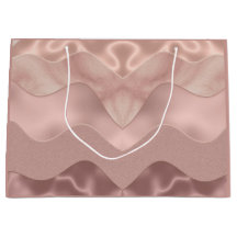 Giftbeutel rosa Muster