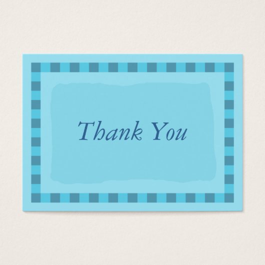 Giftcard, vielen Dank (Vorderseite)