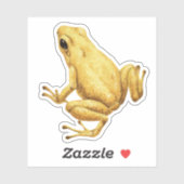 Giftdarmfrosch Aufkleber (Blatt)