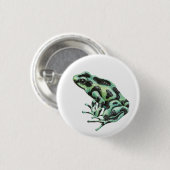 Giftdarmfrosch Button (Vorne & Hinten)