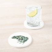 Giftdarmfrosch Getränkeuntersetzer (Seite)