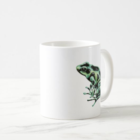 Giftdarmfrosch Kaffeetasse (VorderseiteRechts)