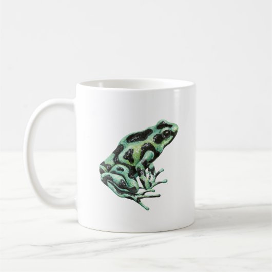 Giftdarmfrosch Kaffeetasse (Links)