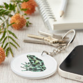 Giftdarmfrosch Schlüsselanhänger (Vorderseite rechts)