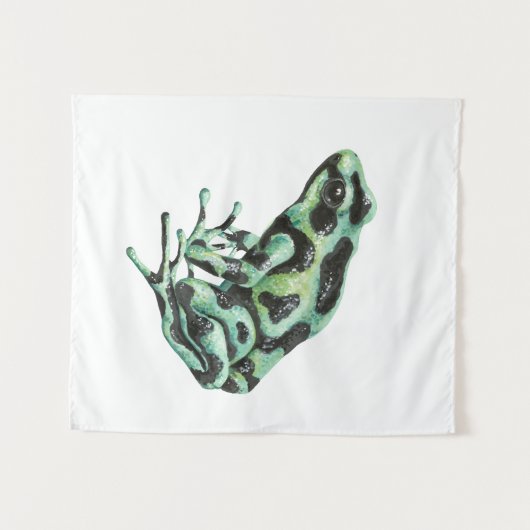 Giftdarmfrosch Wandteppich (Vorderseite (Horizontal))