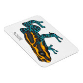 Giftdeich-Frosch-Cartoon-Abbildung Magnet (Rechte Seite)