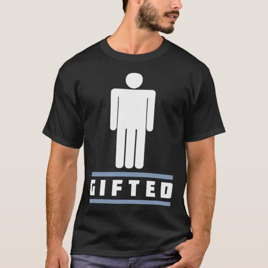 Gifted 3rd Leg Funny Well Hung Classic T-Shirt (Vorderseite)