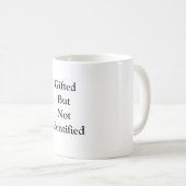 GiftedBut NotIdentified Kaffeetasse (VorderseiteRechts)