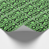 Gifteiche, juckendes Leaf Geschenkpapier (Ecke)