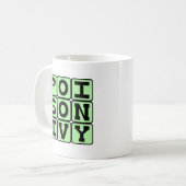 Gifteifen, juckende Pflanze Kaffeetasse (Vorderseite Links)