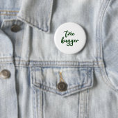 Gifteifenbaum Hugger Nature Lover Environmentali Button (Beispiel)