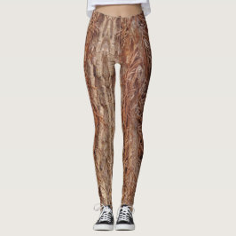 Gifteifenwurzeln auf Baumstämmen Leggings