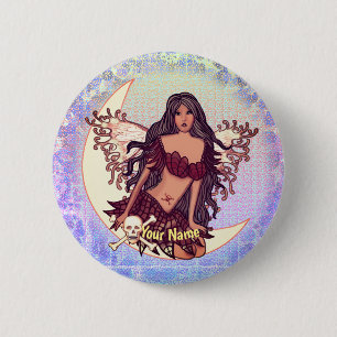 Giftelfen-Anstecknadel Button