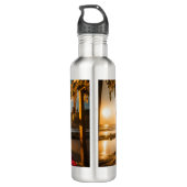 #GiftforFitnessLoverWaterBottle Edelstahlflasche (Rückseite)