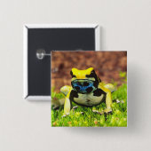 Giftfrosch, Dendrobate, Tinktorius, Button (Vorne & Hinten)