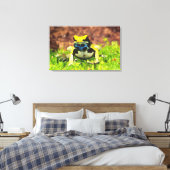 Giftfrosch, Dendrobate, Tinktorius, Leinwanddruck (Insitu (Schlafzimmer))