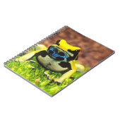 Giftfrosch, Dendrobate, Tinktorius, Notizblock (Linke Seite)