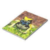 Giftfrosch, Dendrobate, Tinktorius, Notizblock (Rotiert)