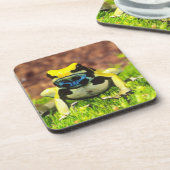 Giftfrosch, Dendrobate, Tinktorius, Untersetzer (Linke Seite)