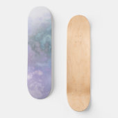 Giftgas-Grafik (Lila Mauve Lavender) Skateboard (Vorderseite)