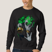 Giftgasmaske: Neonflames Sweatshirt (Vorderseite)