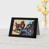 Giftghost Karte (Gelbe Blume)