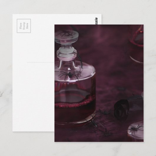 Gifthalloween Postkarte (Vorne/Hinten)