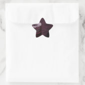 Gifthalloween Stern-Aufkleber (Tasche)