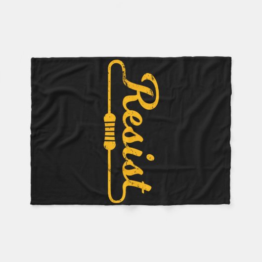 Giftidee für Elektroingenieure Fleecedecke (Vorderseite (Horizontal))