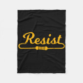 Giftidee für Elektroingenieure Fleecedecke (Vorderseite)