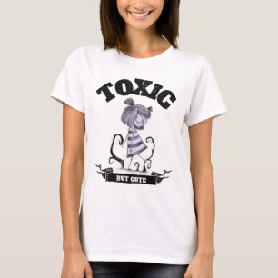 Giftig, aber Niedlich cremefarben lustiges Hallowe T-Shirt