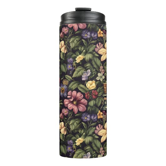 Giftige Blütenblätter Thermosbecher (Vorderseite)
