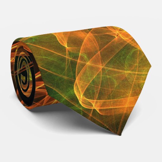 Giftige Flammen des Feuers Krawatte (Gerollt)