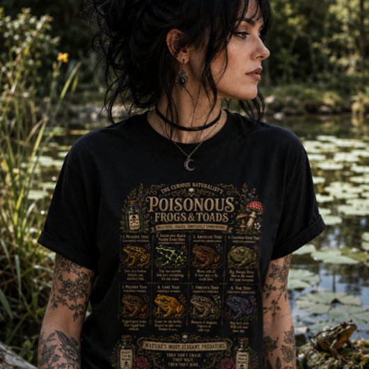 Giftige Frösche und Kröten Tri-Blend Shirt