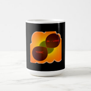 Giftige In-Laws-Jumbo-Tasse Kaffeetasse