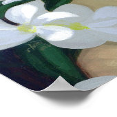 Giftige Schmuckstücke 2 : Weißer Oleander ART PRIN Poster (Ecke)