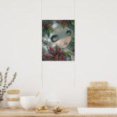 Giftige Schönheiten 8: Castor Bean Fairy Art DRUCK Poster (Küche)