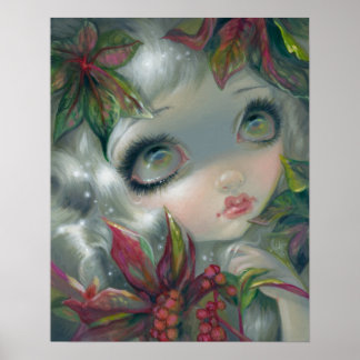 Giftige Schönheiten 8: Castor Bean Fairy Art DRUCK Poster