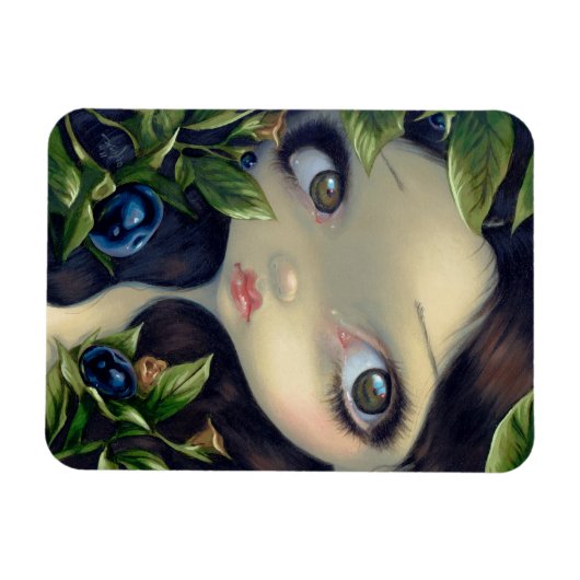 "Giftige Schönheiten I: Belladonna" Flex Magnet (Horizontal)
