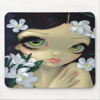"Giftige Schönheiten II: Weißer Oleander" Mousepad