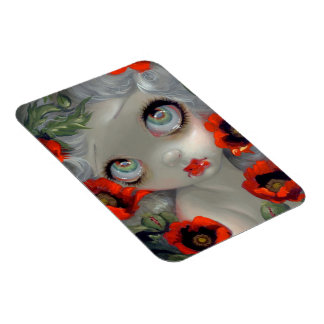 "Giftige Schönheiten III: Opium Poppy" Flex Magnet