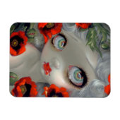 "Giftige Schönheiten III: Opium Poppy" Flex Magnet (Horizontal)